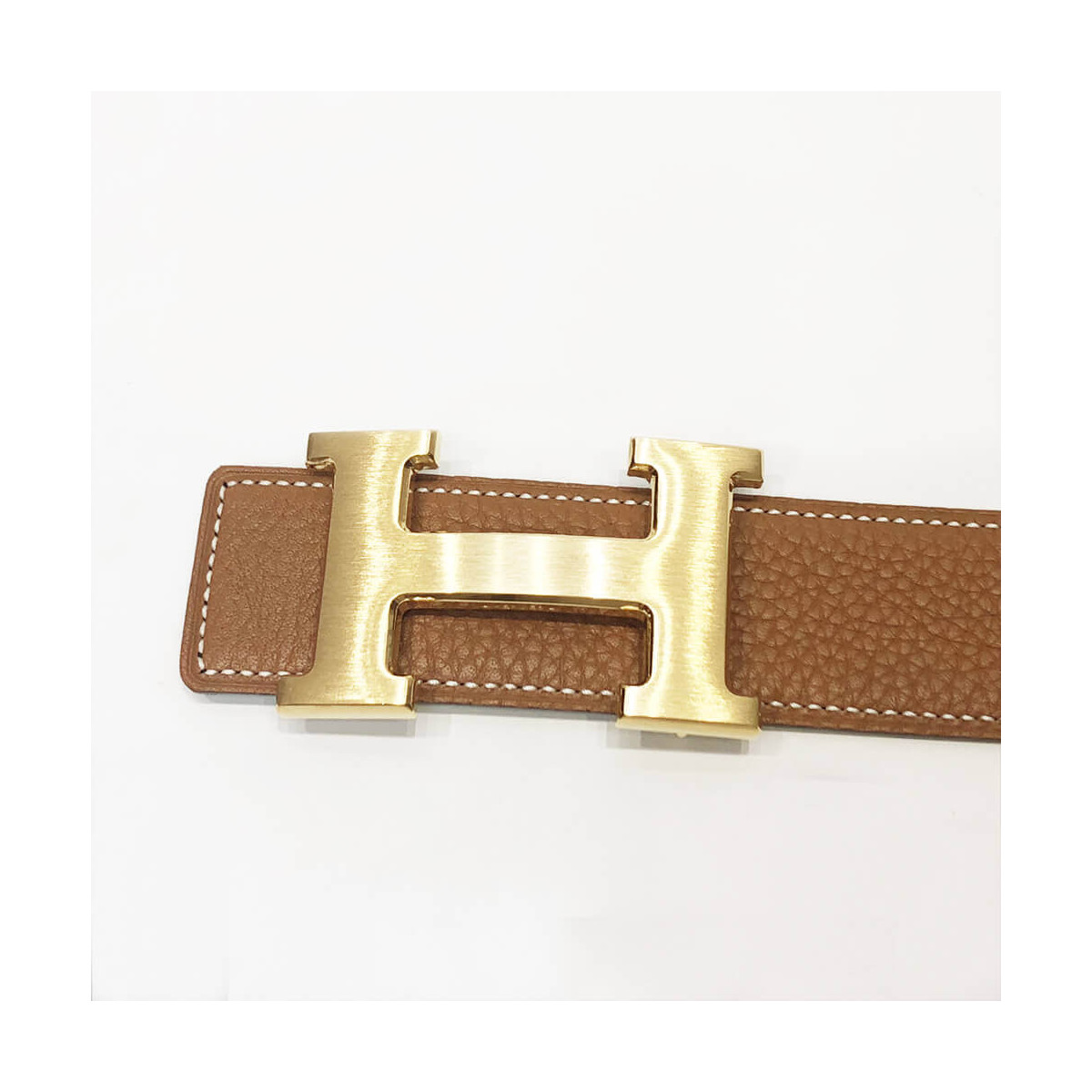 Hermes H Belt Buckle &amp; Reversible Leather Strap 38 mm HB01