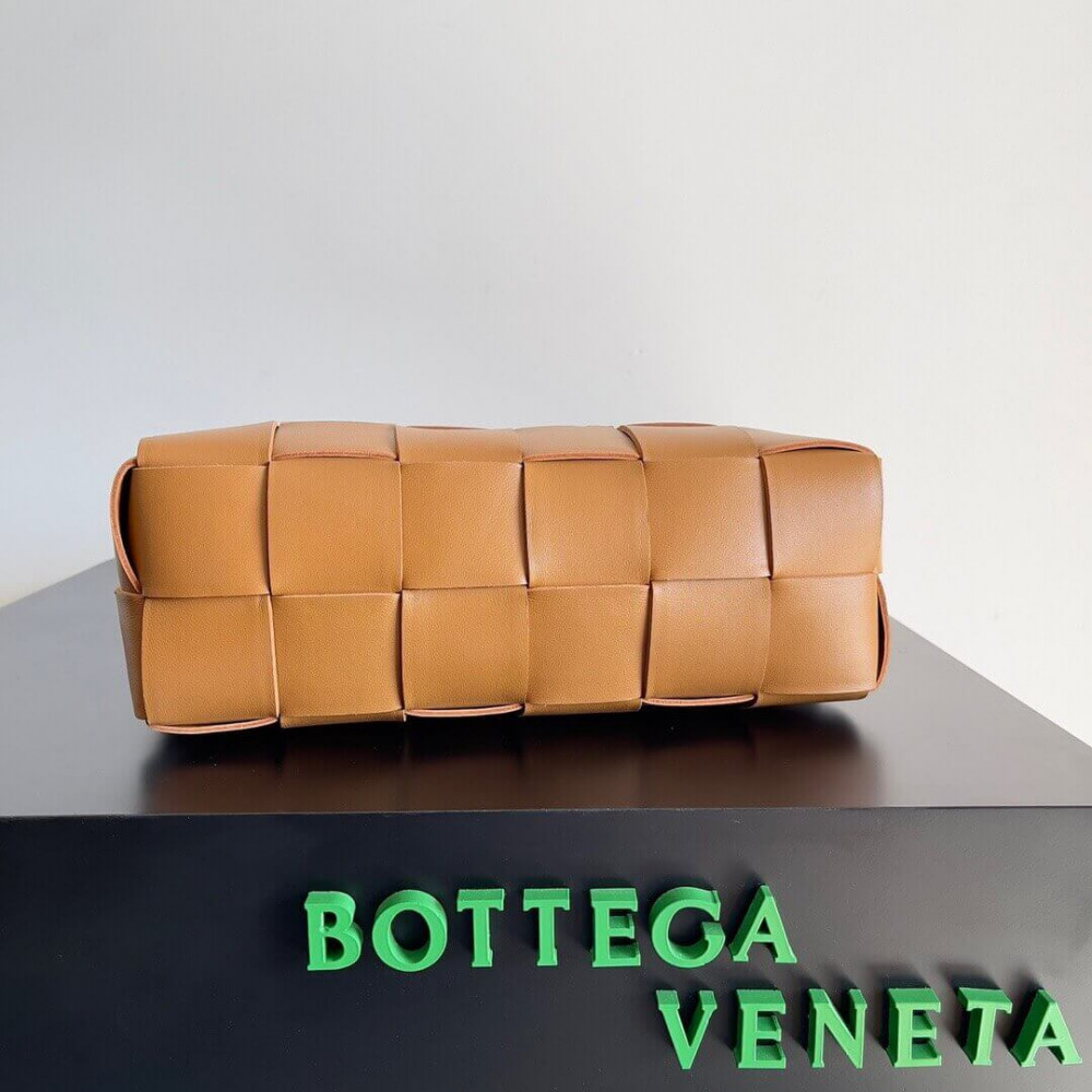 Bottega Veneta Brick Cassette Camel