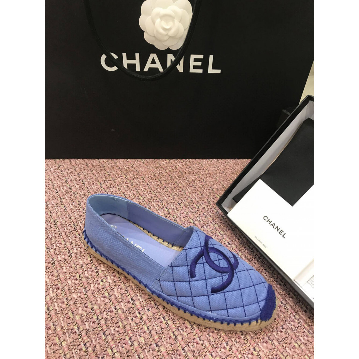 Chanel Quilted Espadrilles G32910