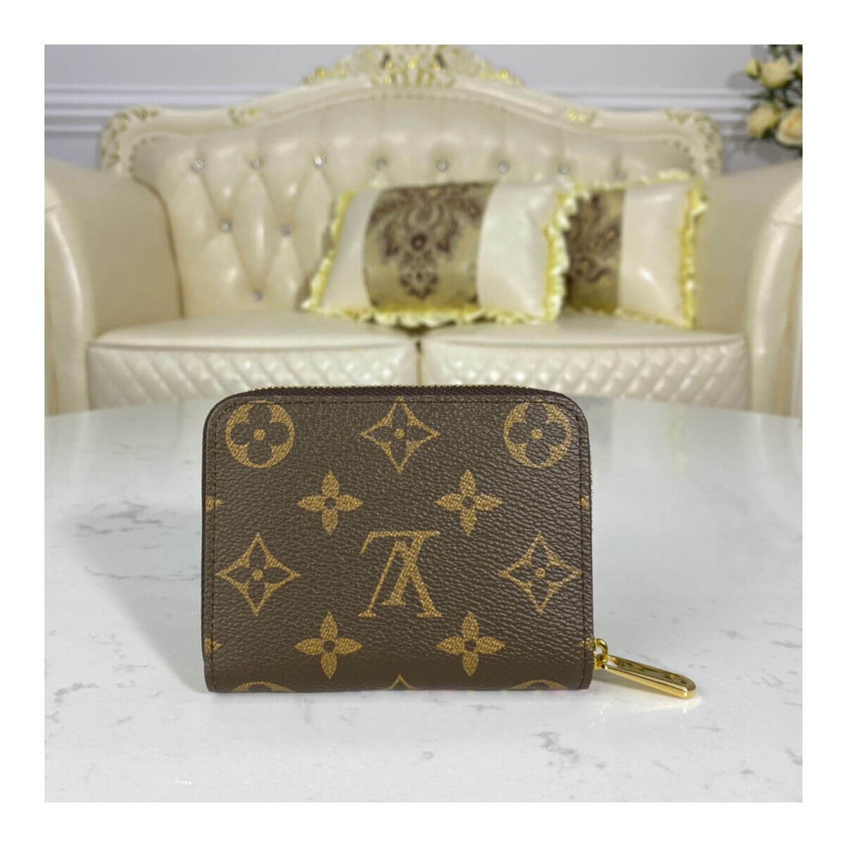 Louis Vuitton Christmas Animation 2020 Zippy Coin Purse M69745