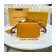 Louis Vuitton LVxNBA Orange Leather Handle Trunk M45785