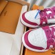 Louis Vuttion LV Trainer Sneaker Fuchsia 1ABOF4