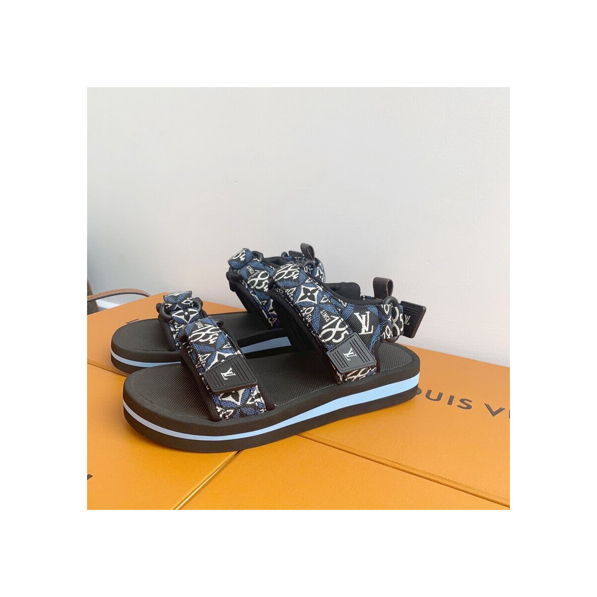 Louis Vuitton Since 1854 Paseo Flat Sandal