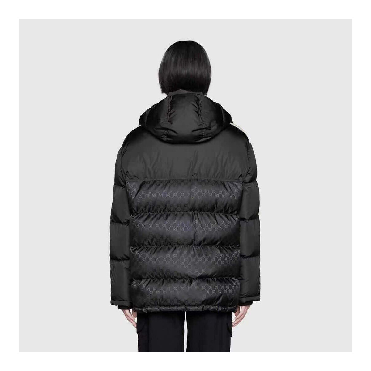 Gucci Monogram Pattern Padded Coat 598725