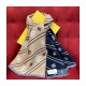 Fendi Wool Scarf In Beige/Blue FXT085