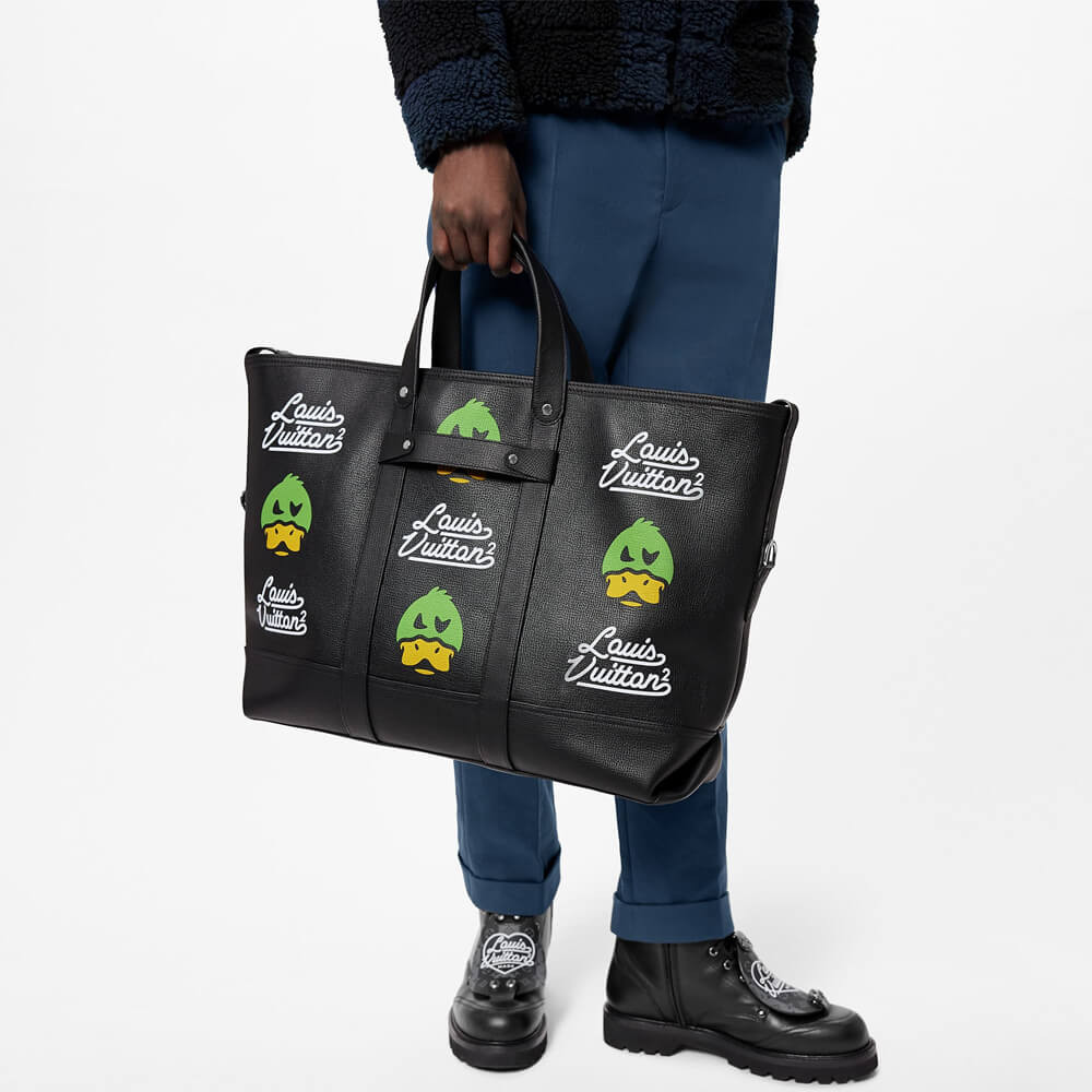 Louis Vuitton x Nigo Tote Journey M59373 Black