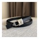 Hermes Romance Belt Buckle &amp; Reversible Leather Strap 13mm H07538