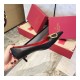 Valentino Garavani Vlogo Calfskin Pump 50mm TW2S0R77