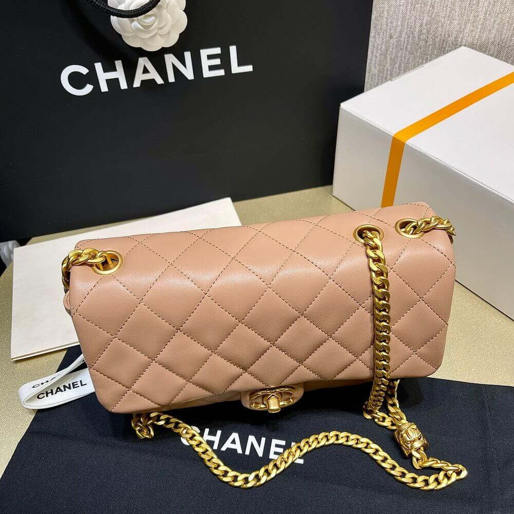 Chanel Lambskin Flap Bag AS3609