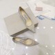 Jimmy Choo 6.5cm Glitter Tulle Stiletto Pumps 513800