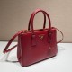 Prada Galleria Nude Medium Saffiano Leather Bag 1BA863