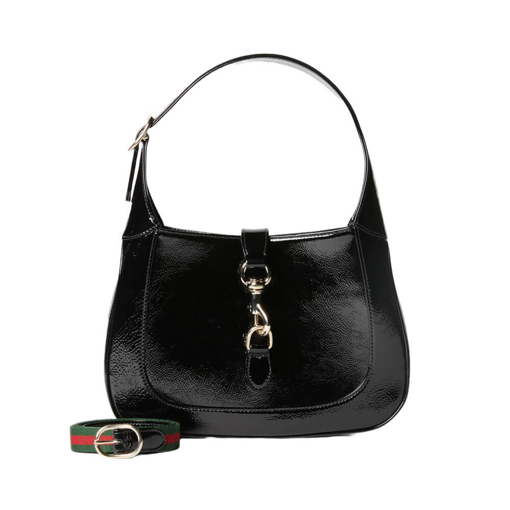 Gucci Jackie Small Shoulder Bag 782849 Patent Leather