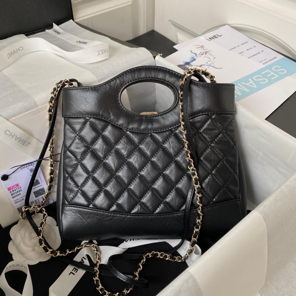 Chanel 31 Mini Calfskin Shopping Bag AS4133