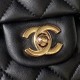 Chanel Mini Flap Bag With Metal Top Handle AS2431