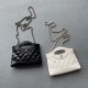 Chanel 31 Mini Shopping Bag Chain Clutch Shiny Lambskin AS3656