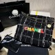 Chanel 22 Small Handbag AS3260 in Multicolor Tweed