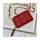 Christian Dior Mini Caro Zipped Pouch S5087