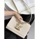 Louis Vuitton Epi Leather Twist MM with Monogram Flowers Chain