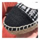 Chanel Tweed &amp; Grosgrain Espadrilles G29762