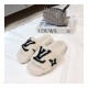 Louis Vuitton Bom Dia Flat Mules Shearling 1A8CXB