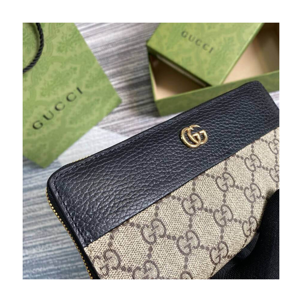 Gucci GG Marmont Zip Around Wallet 456117