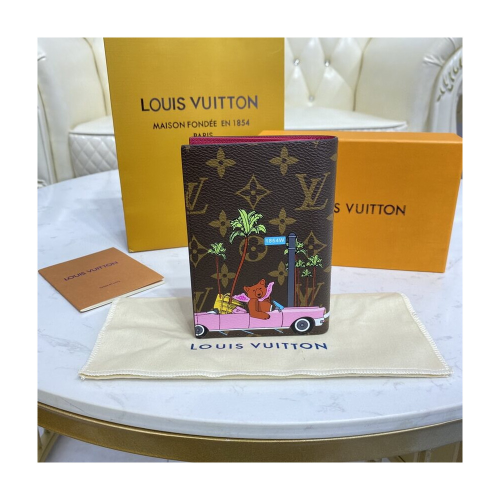 Louis Vuitton Monogram Canvas Passport Cover M80887