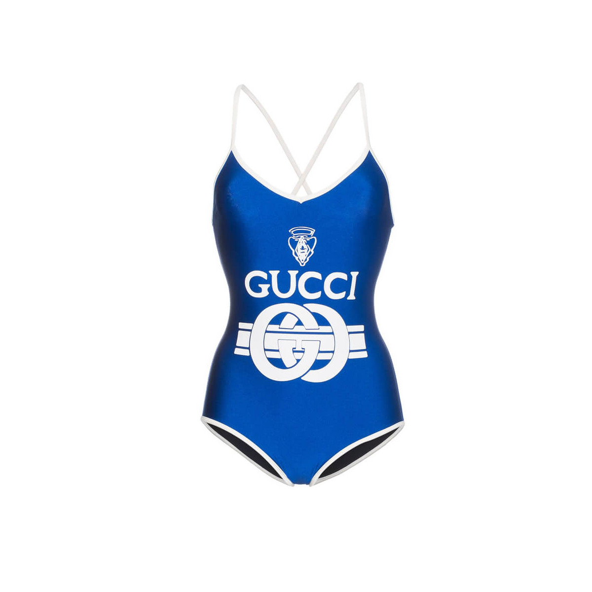 Gucci Logo Print Swimsuit 514977