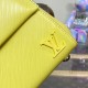 Louis Vuitton Epi Leather Cluny Mini M22616 Jaune Plume