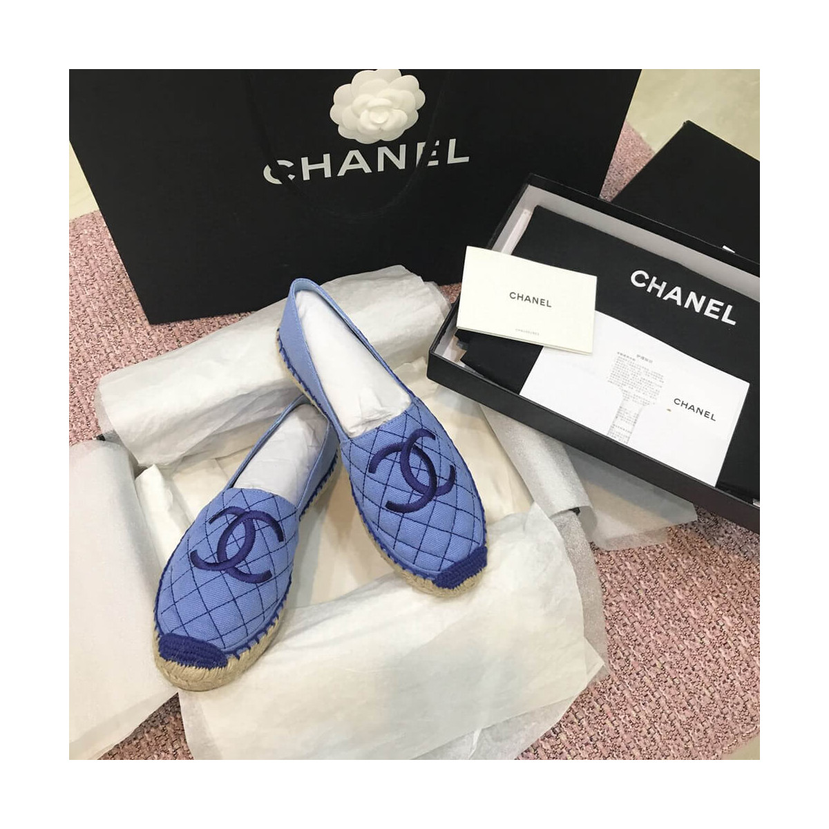 Chanel Quilted Espadrilles G32910