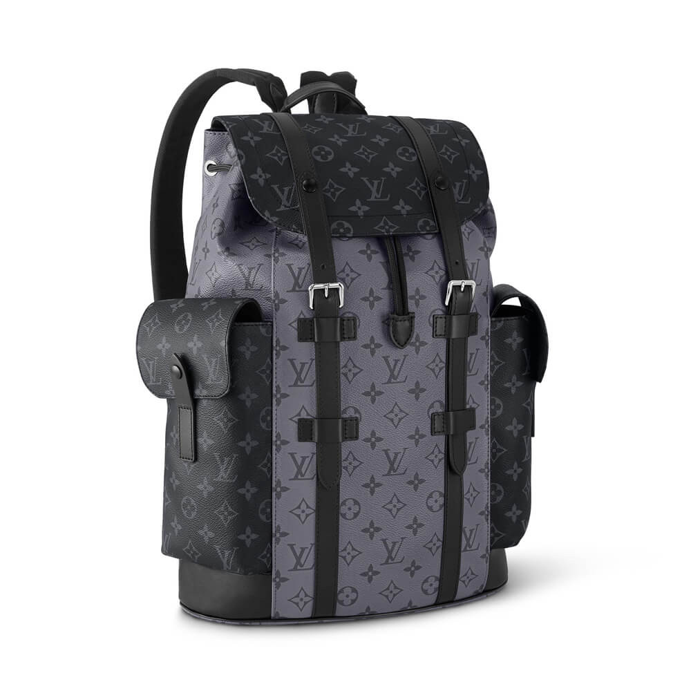 Louis Vuitton Monogram Eclipse Christopher MM Backpack M45419