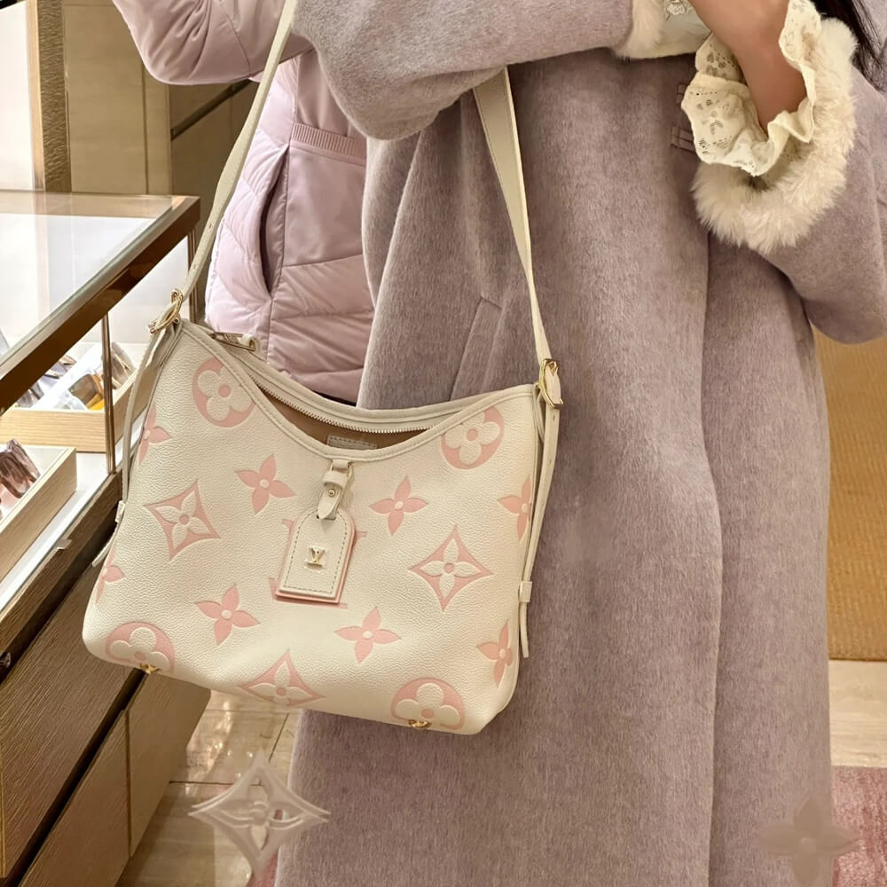 Louis Vuitton CarryAll PM M24141 Latte/Chamallow