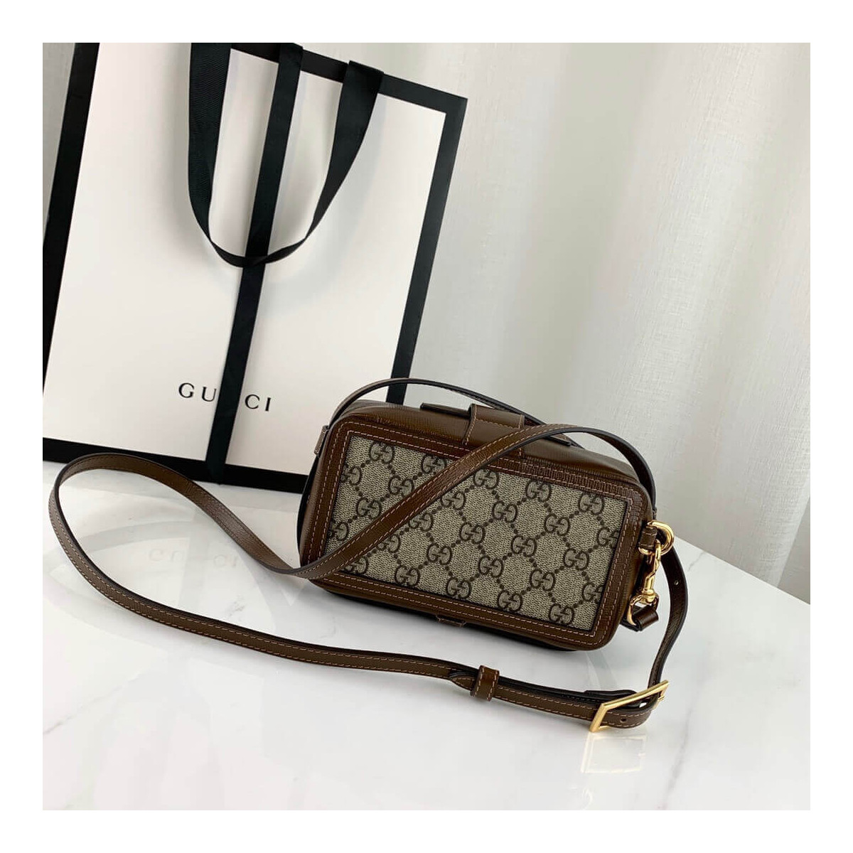 Gucci GG Mini Bag With Clasp Closure 614368