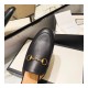 Gucci Princetown Leather Slipper 423513 Black