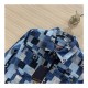 Louis Vuitton Denim Monogram Check Jacket 1A62FC