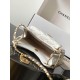 Chanel Small Hobo Bag in Shiny Crumpled Calfskin AS3710