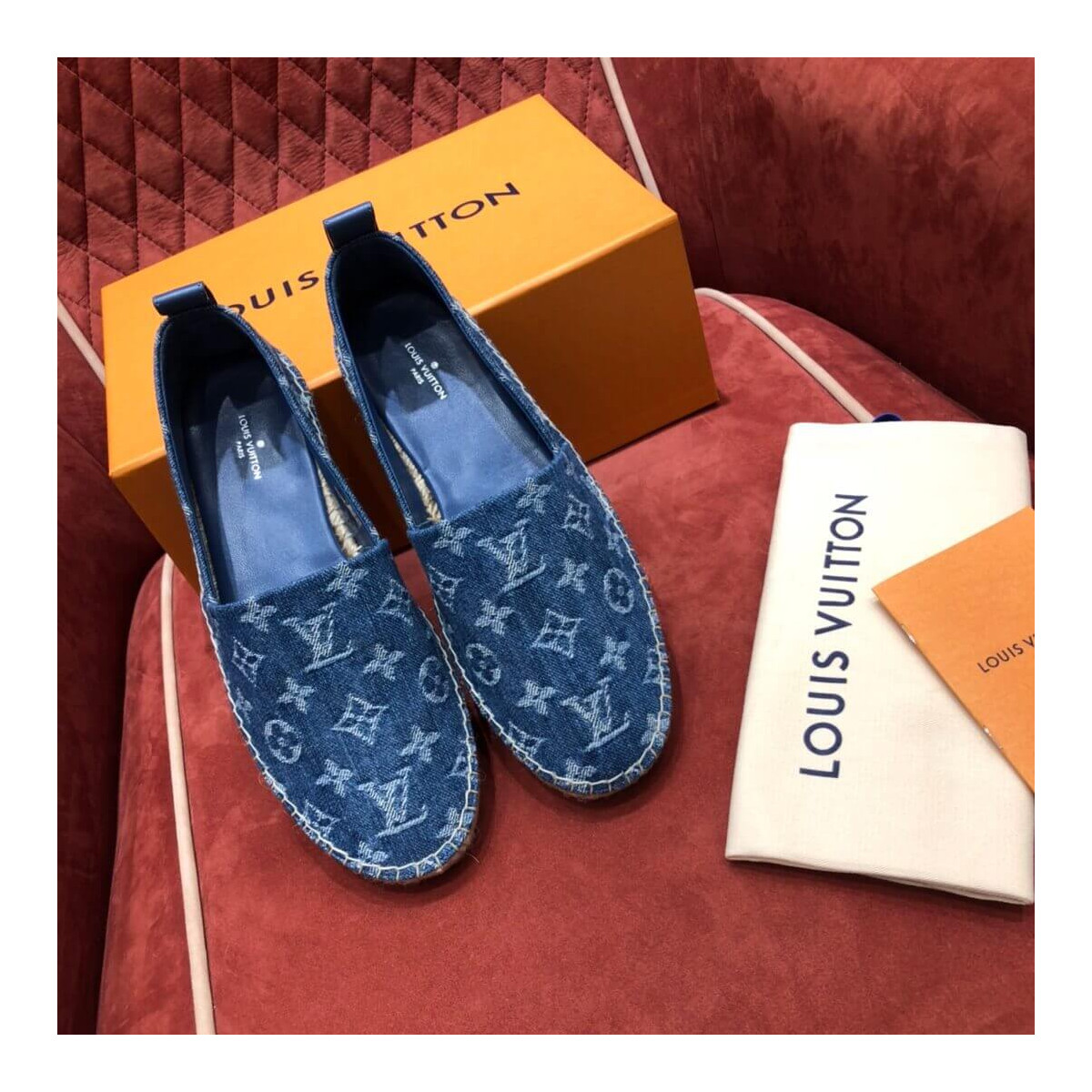 Louis Vuitton Starboard Flat Espadrilles 1A7RIK