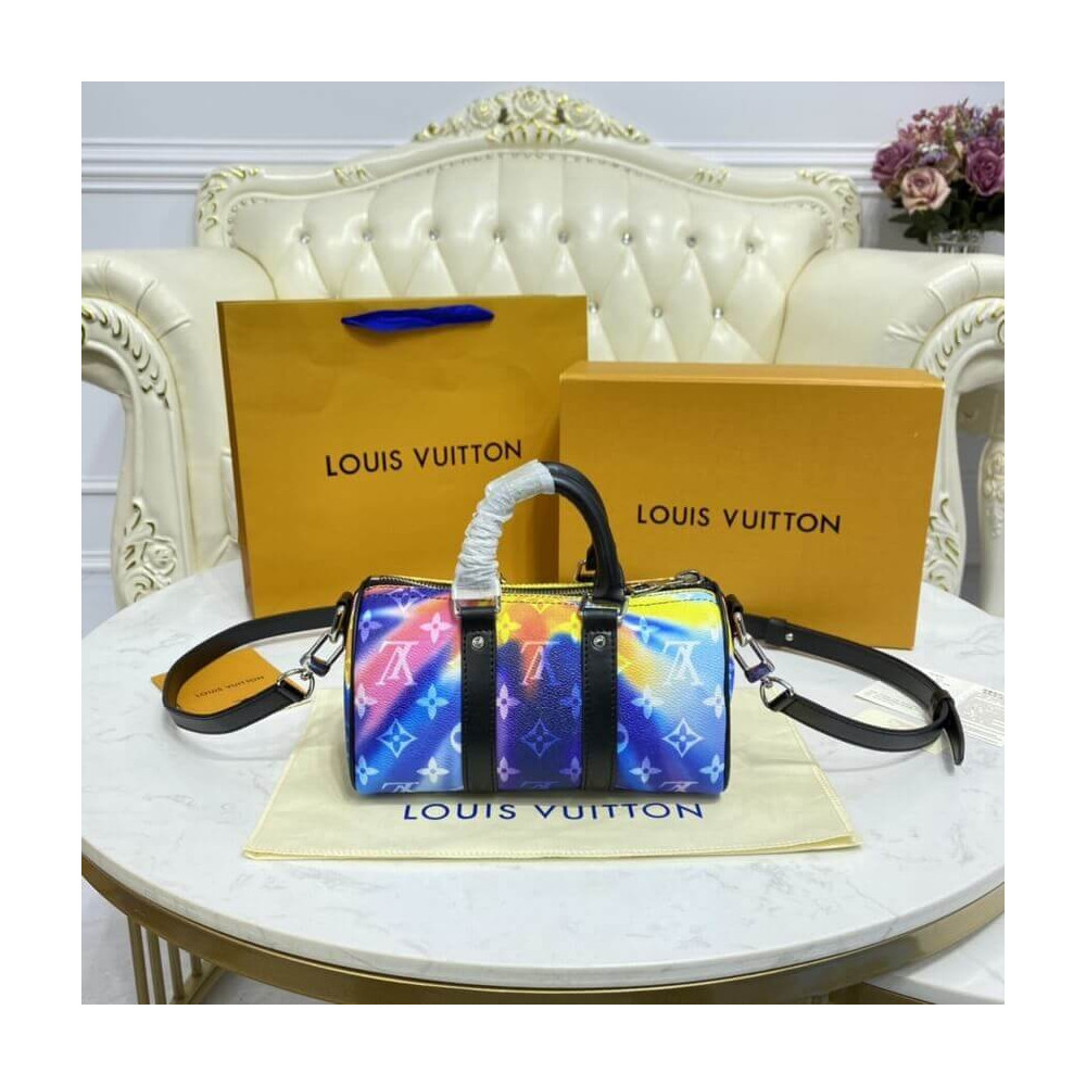 Louis Vuitton Colorful Diffuse Keepall XS M45788