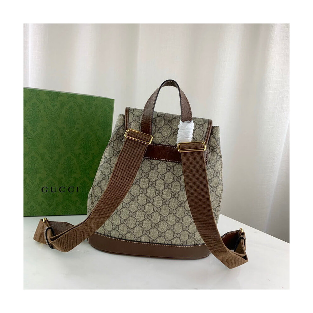 Gucci Backpack with Interlocking G in GG Supreme 674147