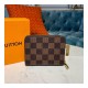 Louis Vuitton Damier Ebene Zippy Coin Purse N63070