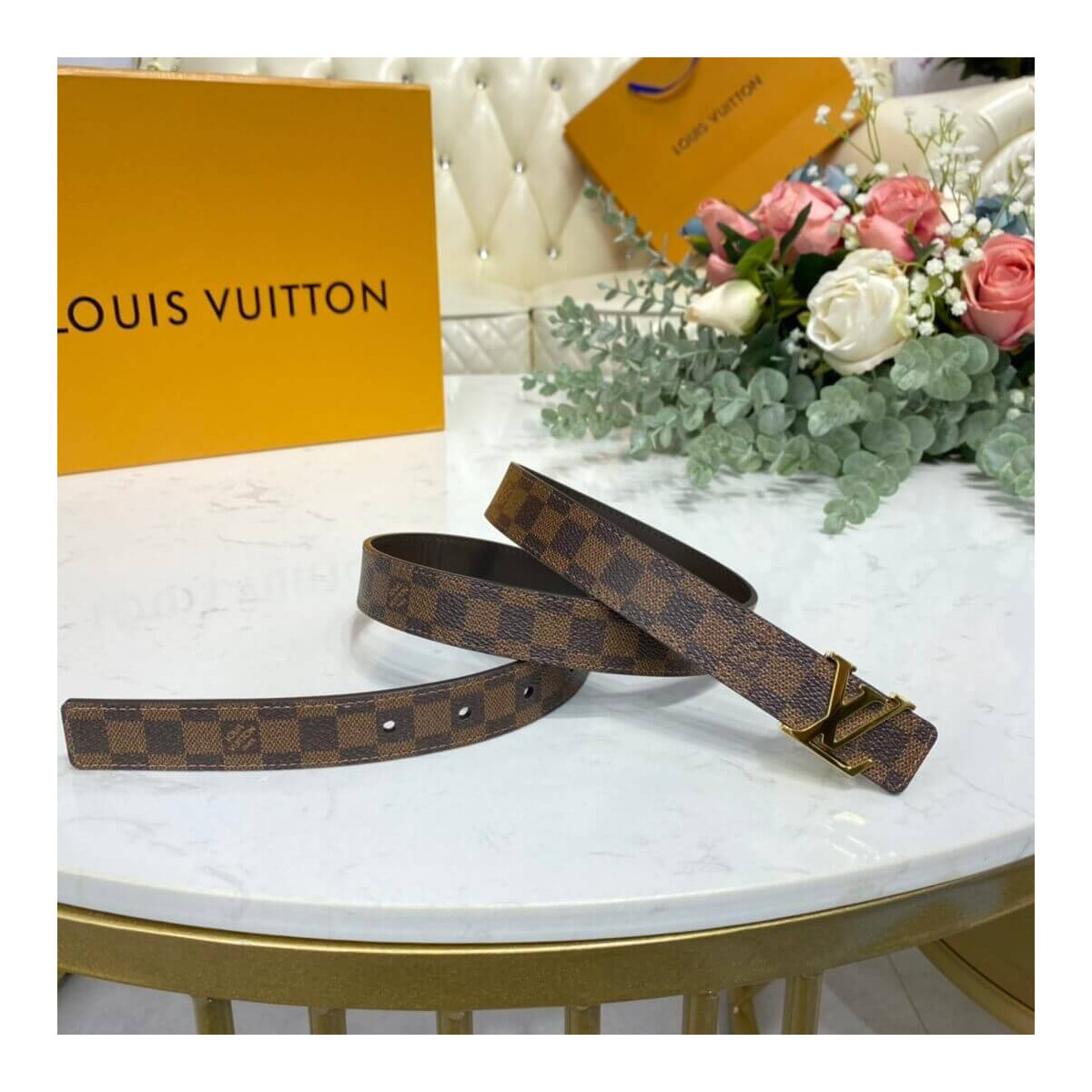 Louis Vuitton LV Initiales 25mm Belt M9267U