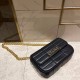 Celine Matelasse Chain Shoulder Bag 111273 Quilted Black