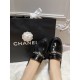 Chanel Patent Calfskin Loafers Black