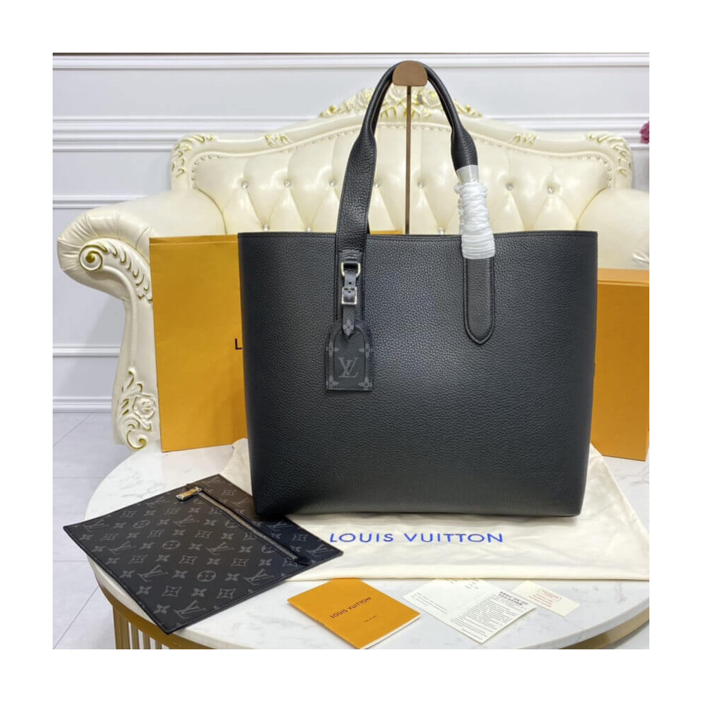 Louis Vuitton Taurillon Leather Cabas Voyage M52817