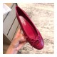 Chanel Crocodile Patent CC Cap Toe Flats Ballerinas G02819