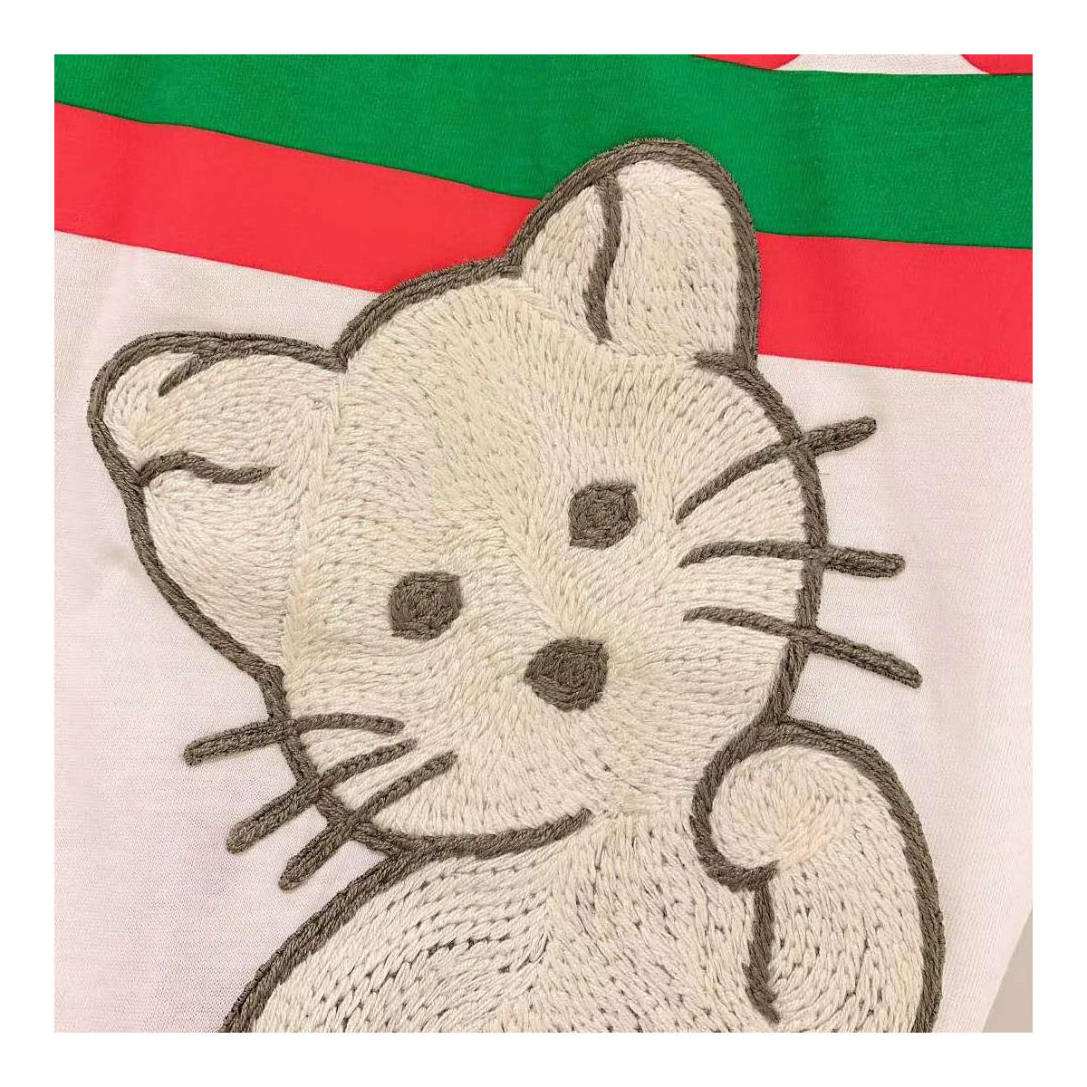 Gucci &quot;Original Gucci&quot; oversize T-shirt With Kitten 615044