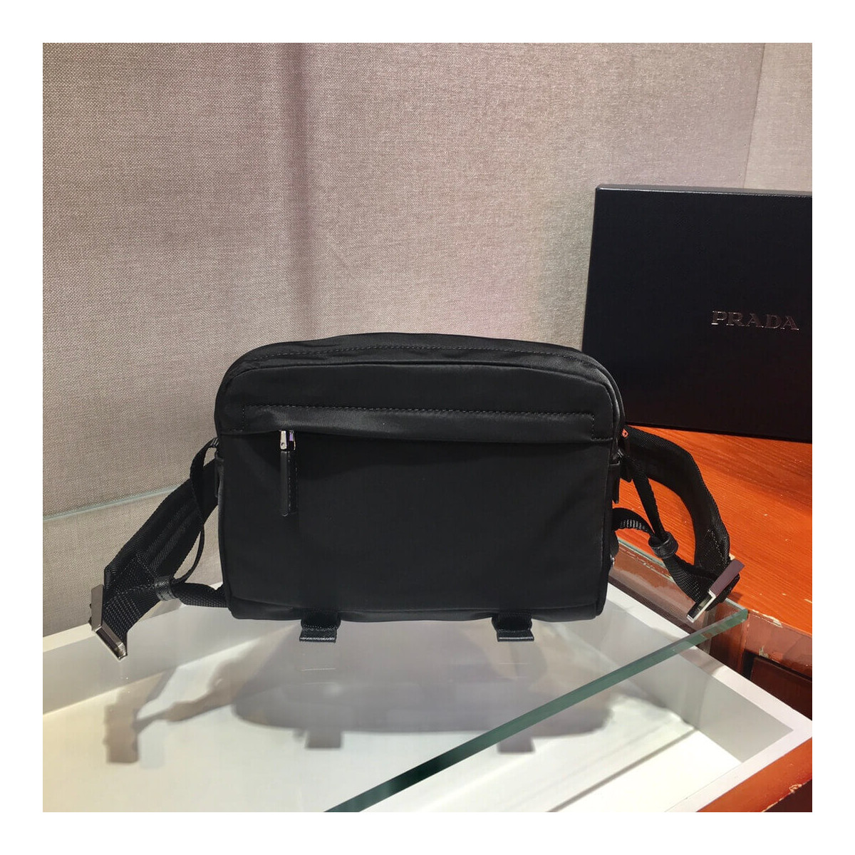 Prada Nylon Cross-Body Bag 2VH043