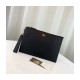 Gucci GG Marmont Metal-Free Tanned Leather Pouch 475317