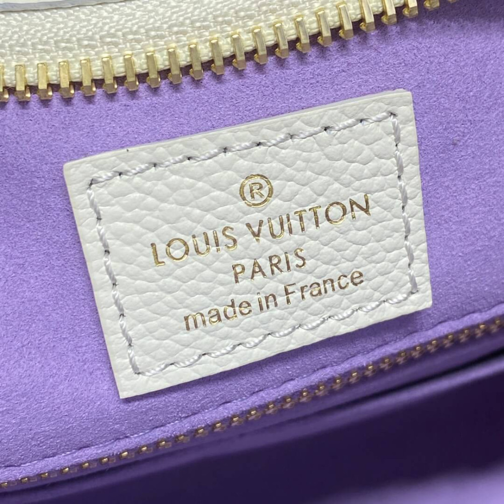 Louis Vuitton CarryAll PM M24141 Latte/Bubble Tea Purple