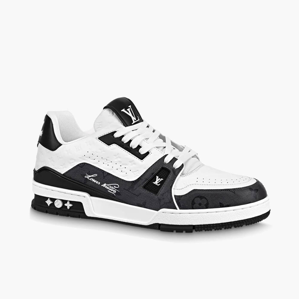 Louis Vuitton LV Trainer Sneaker Black/White 1AANEG