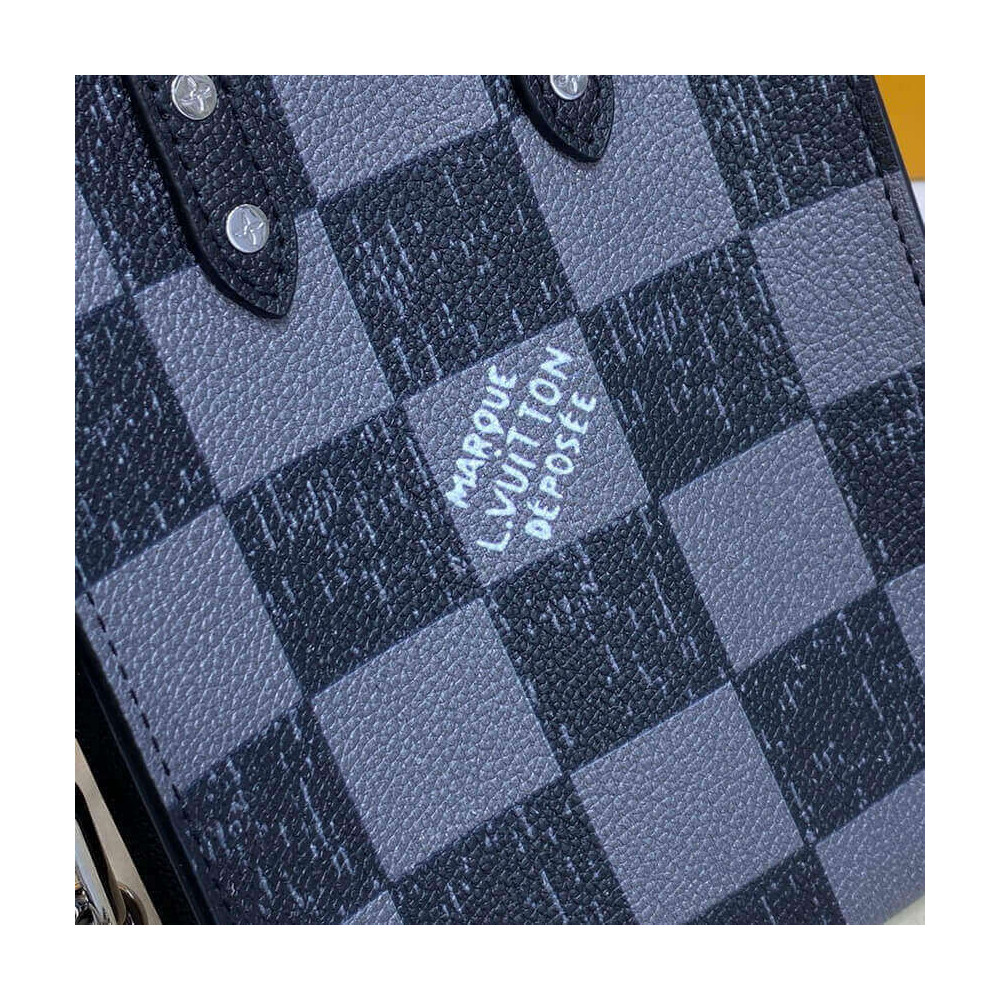 Louis Vuitton Damier Checkerboard Pattern Sac Plat XS N60479